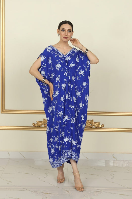 IVY Blue Marine Kaftan - Luxury Pret