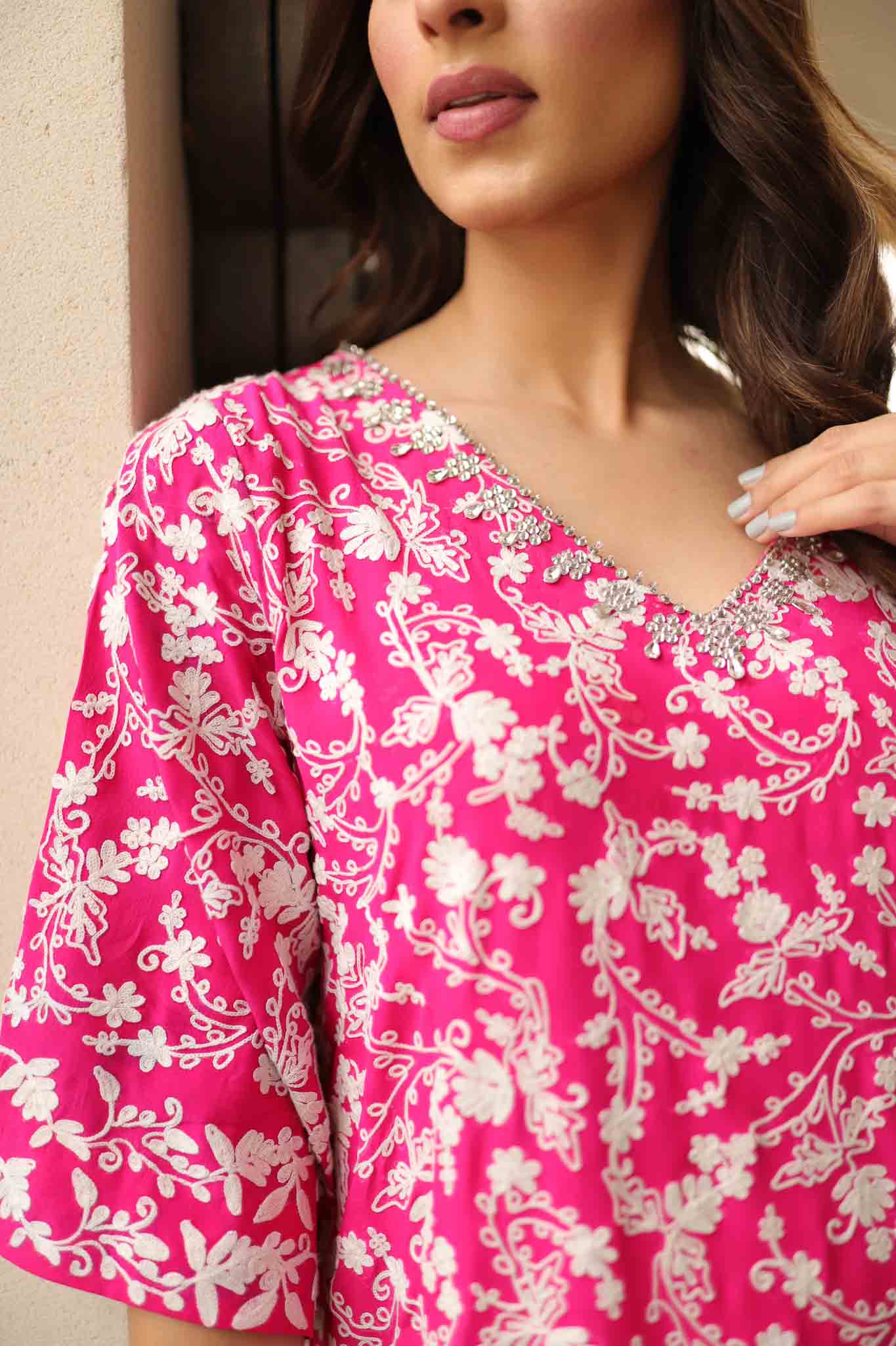 IVY Luxury Pret - Blush Pink Kaftan